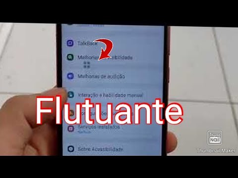 How to enable and disable the assistant menu on a Samsung phone with Android 11. Floating ball.