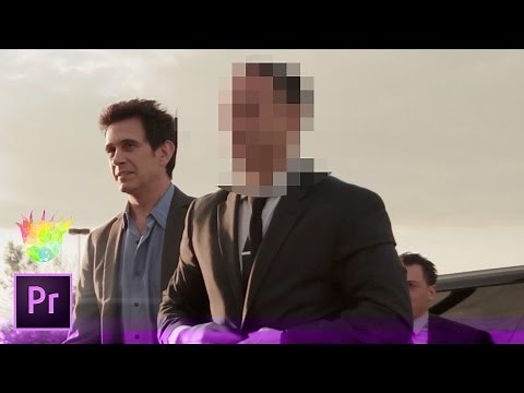 How to Blur Moving Faces & Distort Audio to Hide Identity - Premiere Pro Tutorial