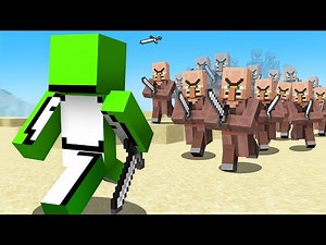Dream's Speedrunner VS 100 Hunters - Minecraft Animation Movie