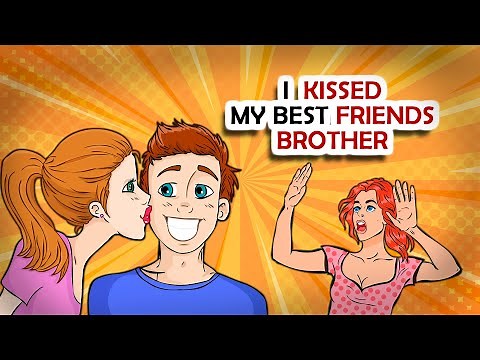 I Kissed My Best Friends Brother | Animated Stories | Story Time Animated | First Kiss bff squad