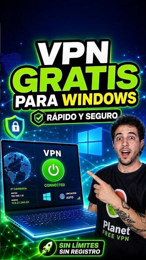 La MEJOR VPN Gratis para Windows 🔥