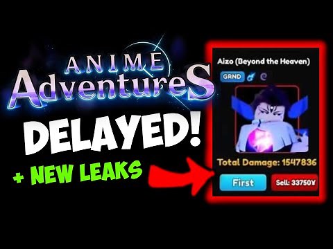 Anime Adventures DELAYED? New Release Date Rumors & New Leaks!