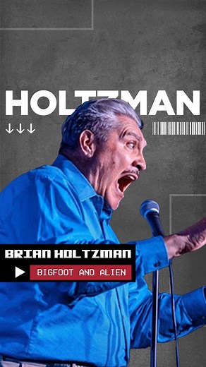 @brianholtzman July 24 But everyone should care for comedy so grab your 🎟️ for a night of unfiltered funny with Holtzman! #sanjoseimprov #bigfoot #comedy #aliens | San Jose Improv