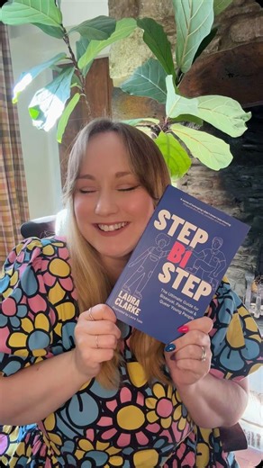 Bi Bitch on Instagram: "I wish someone had told me this sooner 👀👇 ✨ Here is your 3-step guide to embracing your sexuality as a bi+ young person (although it applies at any age tbh!) — thanks to the amazing sex educator and LGBTQ+ expert @mybodyandyours !!! ✨ Their new book, Step Bi Step will help you navigate that rollercoaster: from tackling myths and misconceptions, to biphobia, coming out, dating, sex and more… And, I feel that I speak for many other messy millennials out there, when I say