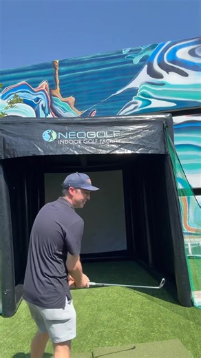 📍 A Minute on Main Street ⛳️ Today we caught up with Allan, the visionary behind Neo Golf — a premium indoor golf facility coming soon to 1515 Government St., right in front of the parking garage! Neo Golf brings the future of the fairway indoors with state-of-the-art simulation technology that delivers a true-to-life golfing experience for players of all levels. Allan and his team were out today giving a sneak peek with some impressive portable demonstrations. With an indoor facility launch ea