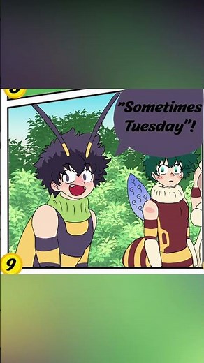 Insects Bkdk P9 Short | My Hero Academia Comic Dub | Muoi Comic
