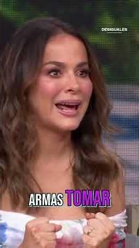 Danna García says if she would react to an injustice like her character 'Rebeca' #DesigualesTV