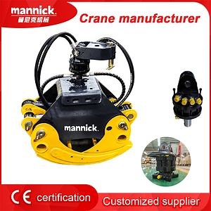 [Hot Item] Heavy Duty Log Grapple 360 Rotation Hydraulic Motor Factory Direct Price Forestry