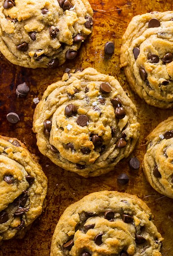 Vegan Chocolate Chip Cookies (Egg Free) - Baker by Nature