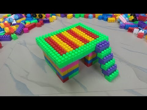 Satisfying Diy House ASMR | lego building fun | block game #asmr#buildingblocks#lego