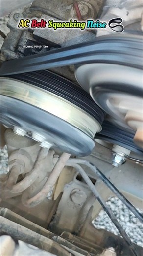 AC Compressor Belt Noise? Magnetic Clutch Stuck – Easy Check!🙄