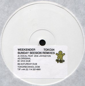 Weekender - Sunday Session (Remixes)