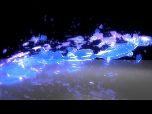 Maya nParticles Glowing Liquid