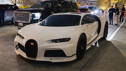$3 million Bugatti Chiron stands out in Dubai