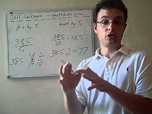 Mental Math: Dividing and Multiplying by 5