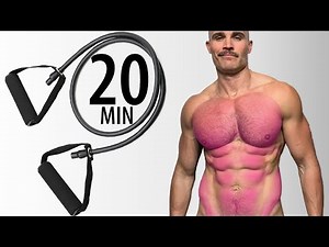 RESISTANCE BAND CHEST AND AB WORKOUT