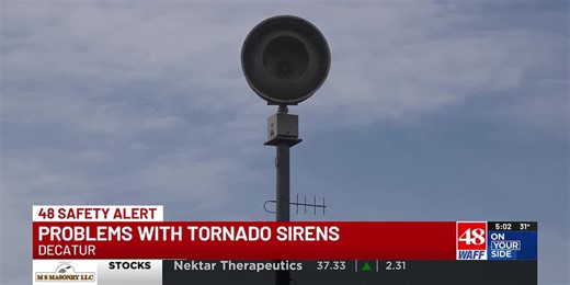 Decatur city leaders to decide if tornado sirens are worth thousands to fix
