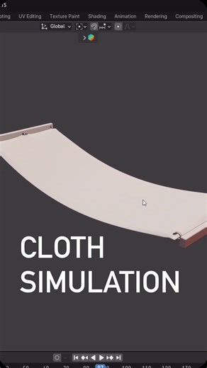 3.9K views · 250 reactions | Take your designs to the next level with these cloth simulation hacks #blender3d #blendertricks #blendertips #blendertutorial | Rolando Otano | Facebook
