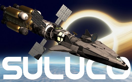 【KSP】探索黑洞星系眼球类地行星Suluco