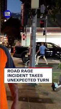 Road rage incident takes unexpected turn | 9 News Australia