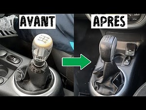 How to replace the shift knob and gaiter on the Citroen C2