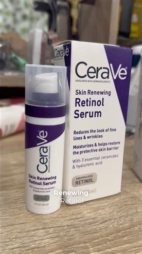 CeraVe Skin Renewing Retinol Serum Review | My Secret to Smooth, Youthful Skin! #Cerave