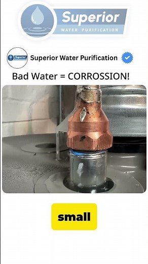 How bad water quality causes corrosion
