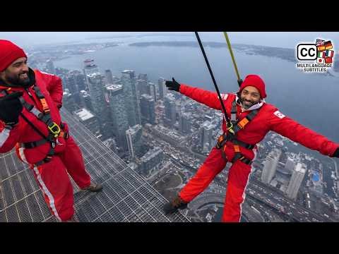 🇨🇦 Toronto EdgeWalk Experience | Walking on the Edge of the CN Tower
