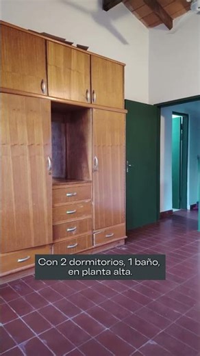 DPTO. DE 2 DMTS. 1 BAÑO, EN PLANTA ALTA. ZONA CACIQUE LAMBARÉ, A PASOS DE LOS SUPERSEIS, SIN COCHERA
