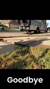 Watch a sunken driveway rise! See the magic of foam lifting in...