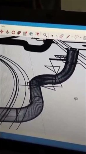 Water treatment plant piping system l 3D animations video of piping l HDPE 3D view pipes