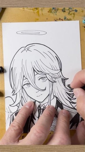 How to Draw Andel Devil from Chainsaw Man 6 #anime #drawing #art #drawingtutorial