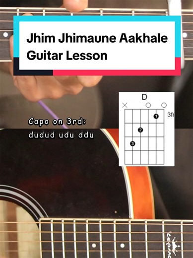Jhim Jhimaune Guitar Lesson for Beginners