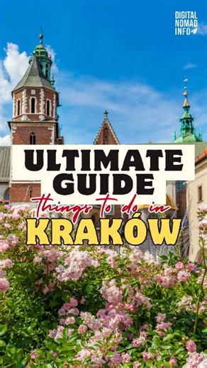 Digital Nomad Info | Discover the charm of Krakow, Poland, with our Ultimate Guide: Things to Do in Krakow! From exploring the majestic Wawel Castle to savoring... | Instagram