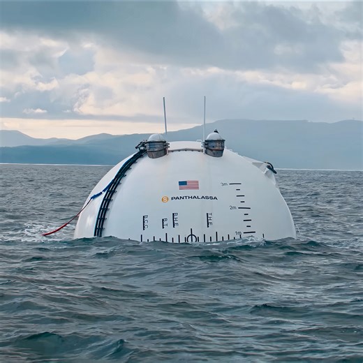 You're Not Looking at a Submerged UFO, Just the Ocean-2, an Innovative Buoy That Aims to Create Clean Energy