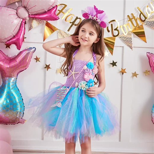 Kids Mermaid Costume Ideas for Birthday Parties