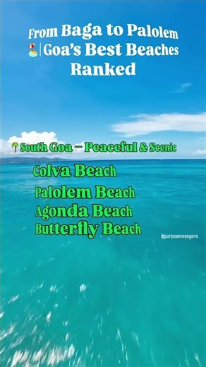 These 3 Goa Beaches Are Actually Crowded Traps #shorts #travel #explore #beachtruth #goatrip #goa