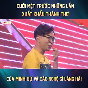 41M views · 10K reactions | Nói về thơ thì Minh Dự đây một bụng nha, thở thôi cũng ra thơ nữa =))) Mà Hari Won cũng mặn lắm nha :" Hôm nay bỗng thấy trăng tròn, sao trăng dưới nước dài thòn vậy ta? " 藍 ✨Kỳ Tài Thách Đấu mùa 3 phát sóng vào lúc 20h30 Chủ Nhật hàng tuần trên kênh #HTV7 ⚡️ #VieShows #VieNetwork #VieBuzz #VieNews #kytaithachdau | VieShows | Facebook