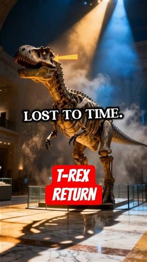 From Fossil to King: T-Rex Resurrection #Dinosaurs