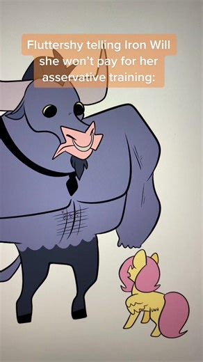 Fluttershy's Assertiveness Training Refusal