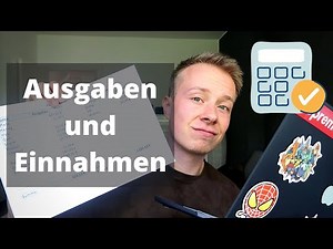 Haushaltsplan erstellen // Meine Kosten und Einnahmen