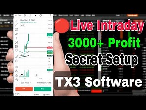 Intraday Best Setup With TX3 Mobile App | Vicky Raj Trader