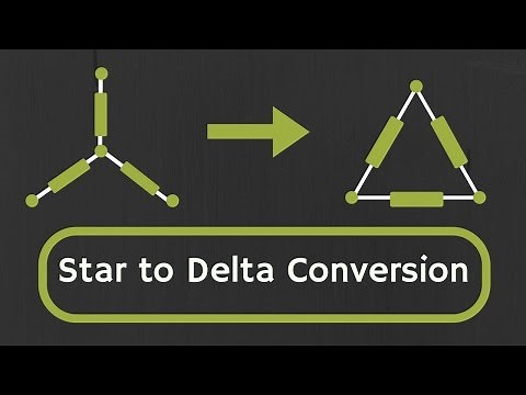 Star to Delta Conversion (With Proof and Example)