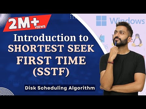L-6.5: SSTF in Disk scheduling with Example | Operating System