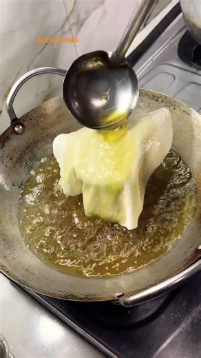 Make Bowl from Spring Roll Skin – Satisfying Frying