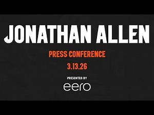 Jonathan Allen Press Conference - March 13