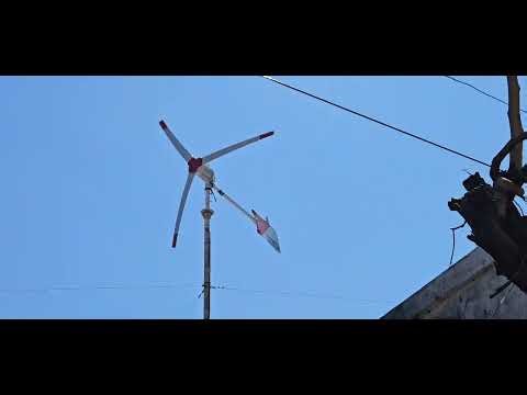 Eolux 48v 1.200w wind turbine with Midnite classic 150 mppt charge controller