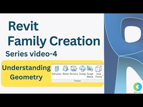 Revit Tutorials: Revit family Creation Series: Understanding The Geometry Forms and Tricks.