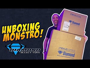 Unboxing MONSTER from Diamond Select Toys - Check out the figures and statues they sent me!