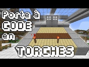 PORTE A CODE AVEC TORCHES | Tuto Redstone #102 | Minecraft FR